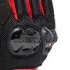 Dainese MIG 3 AIR-TEX letní rukavice černé/červené vel.XL